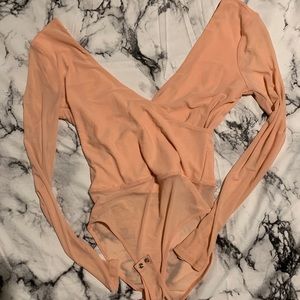 Forever 21 pink bodysuit